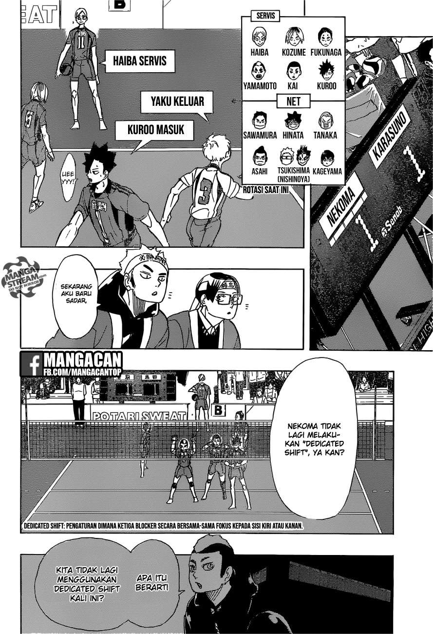 Haikyuu!! Chapter 295 - halaman 9