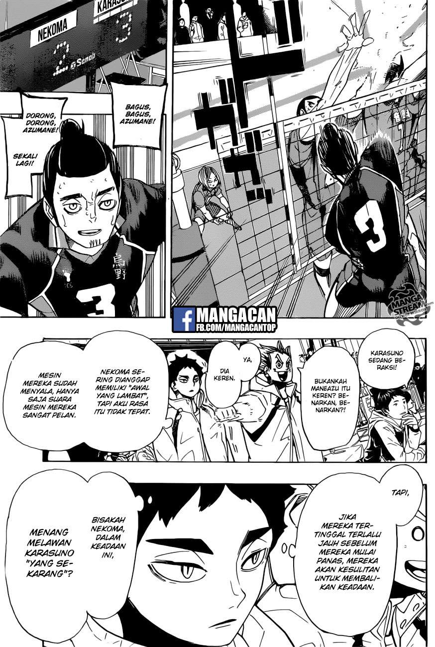 Haikyuu!! Chapter 296 - halaman 13