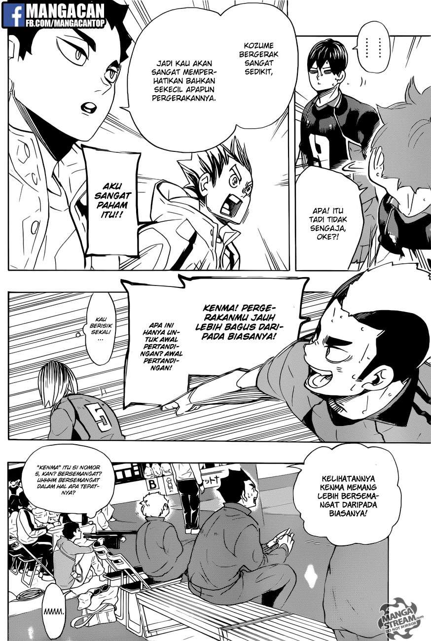 Haikyuu!! Chapter 296 - halaman 8