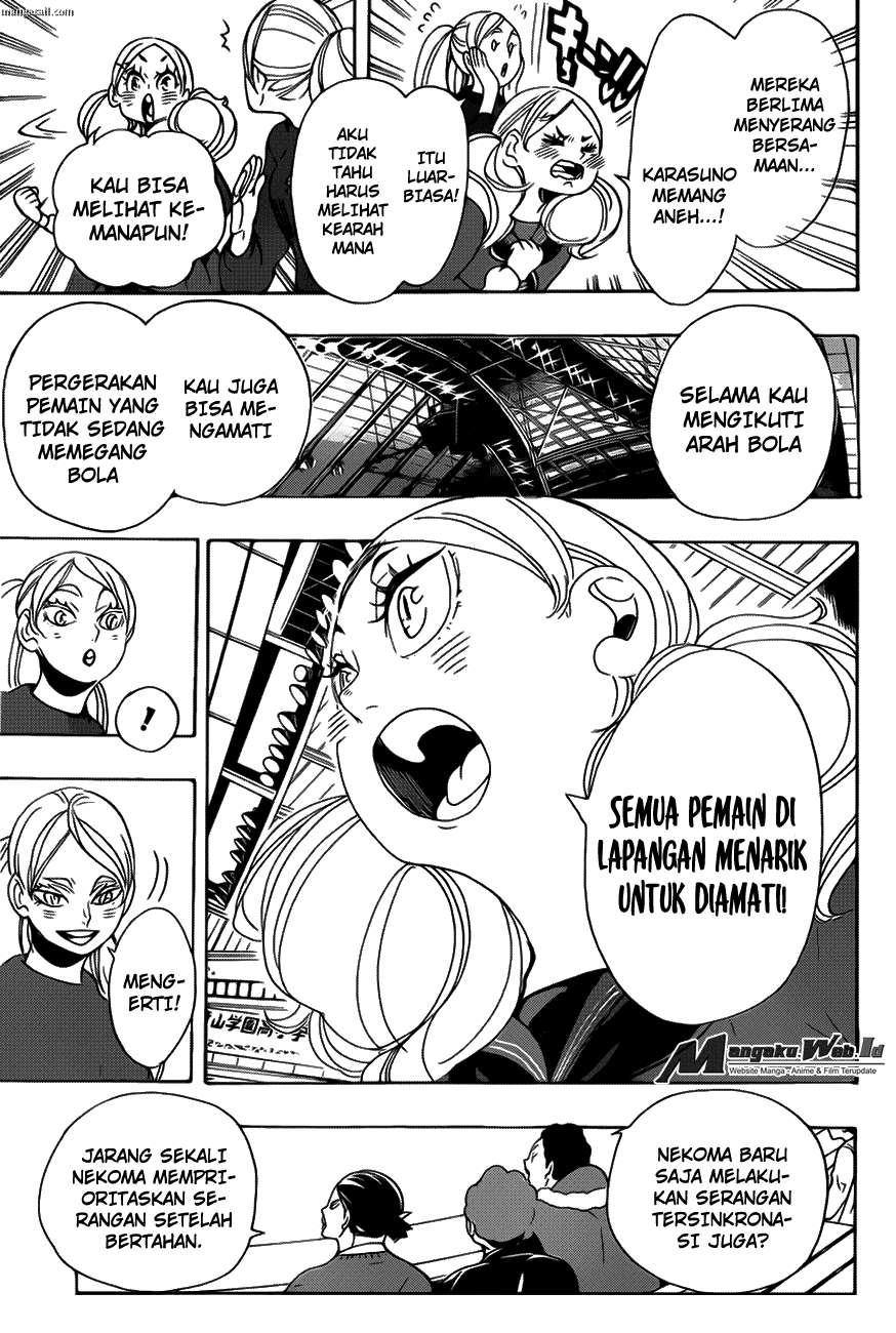 Haikyuu!! Chapter 297 - halaman 11