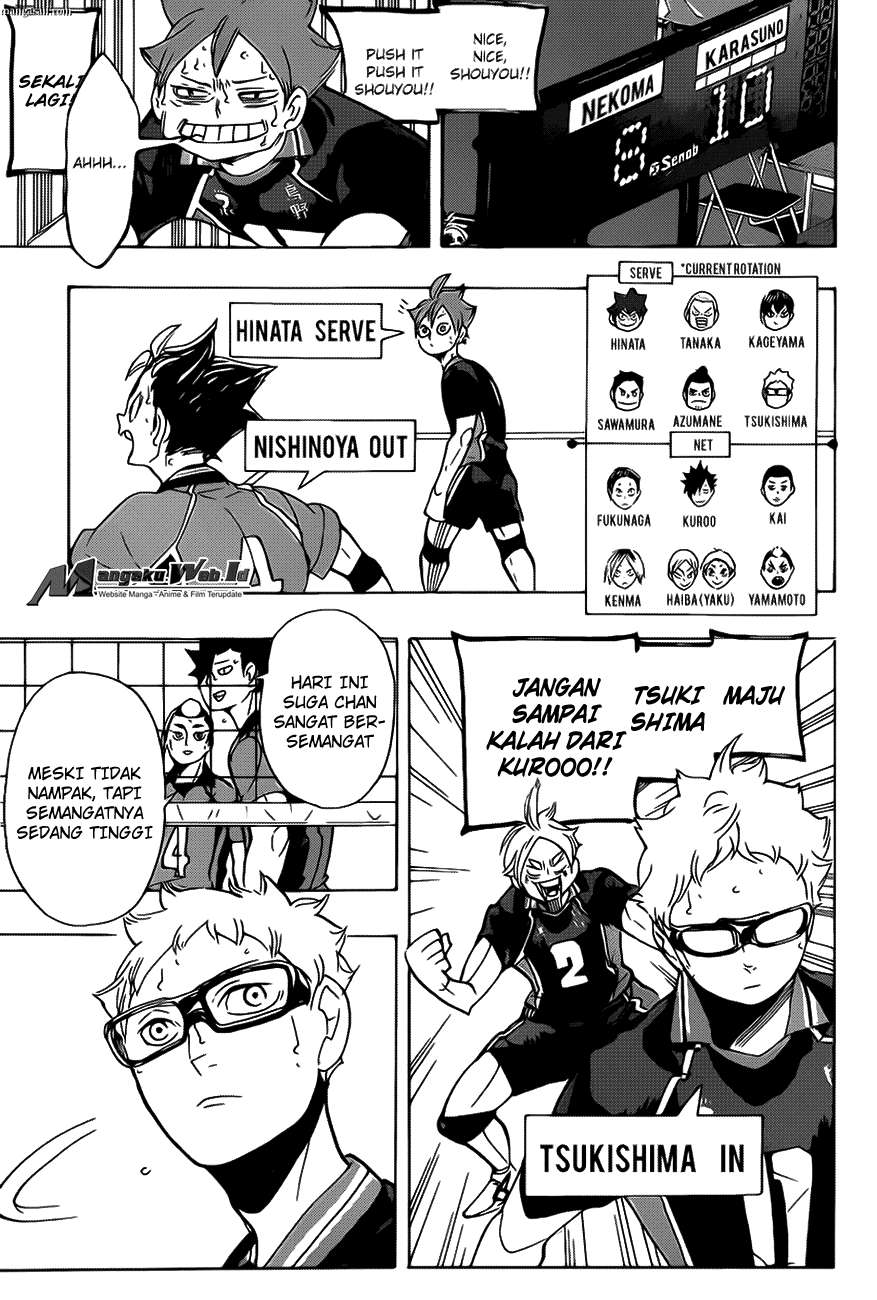Haikyuu!! Chapter 297 - halaman 18