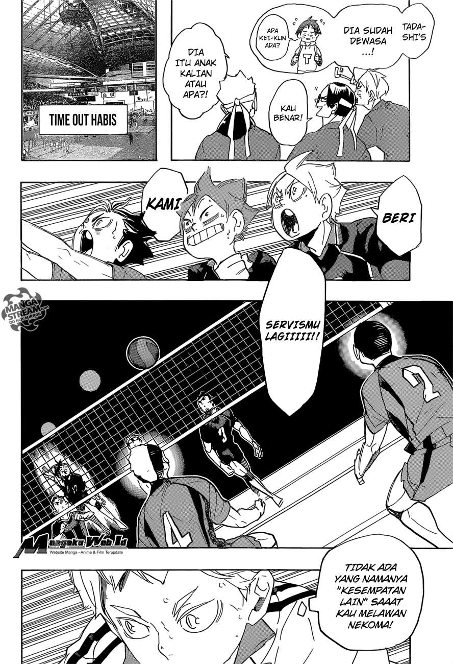 Haikyuu!! Chapter 298 - halaman 7