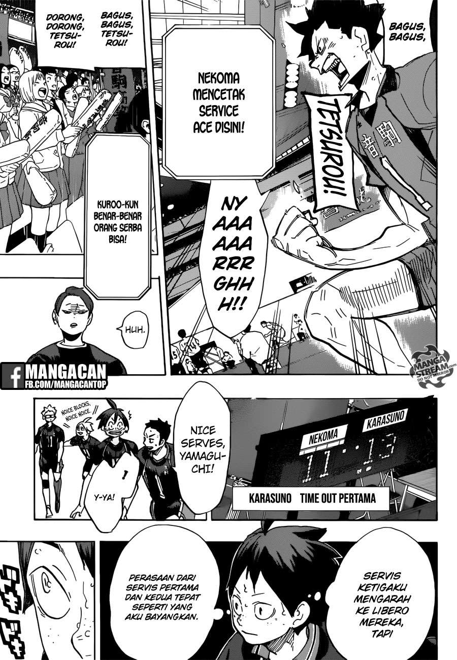 Haikyuu!! Chapter 299 - halaman 6