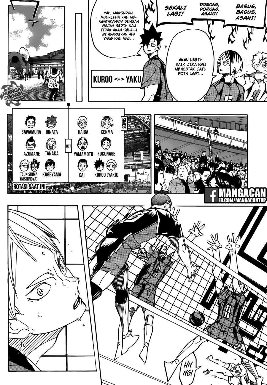 Haikyuu!! Chapter 299 - halaman 9