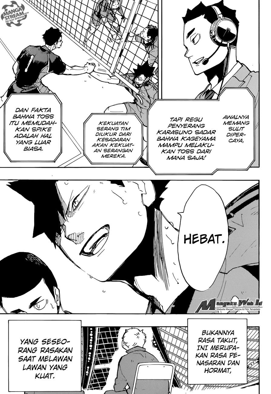 Haikyuu!! Chapter 300 - halaman 16