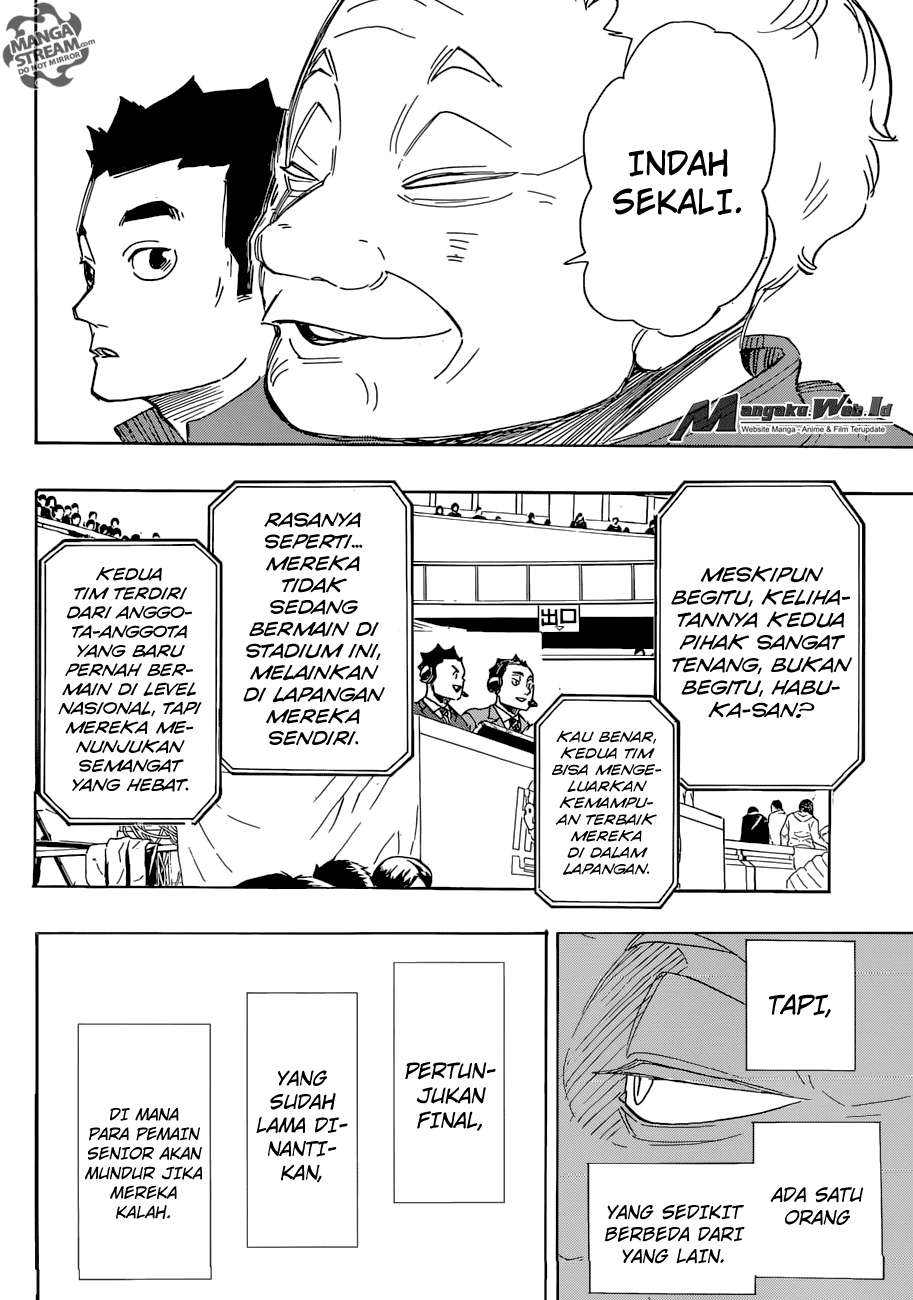 Haikyuu!! Chapter 300 - halaman 17