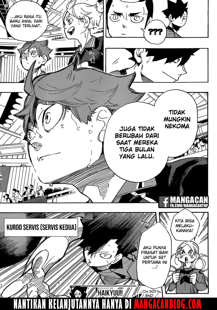 Haikyuu!! Chapter 301 - halaman 19