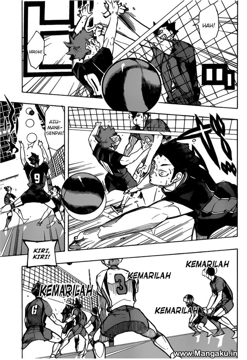 Haikyuu!! Chapter 302 - halaman 16
