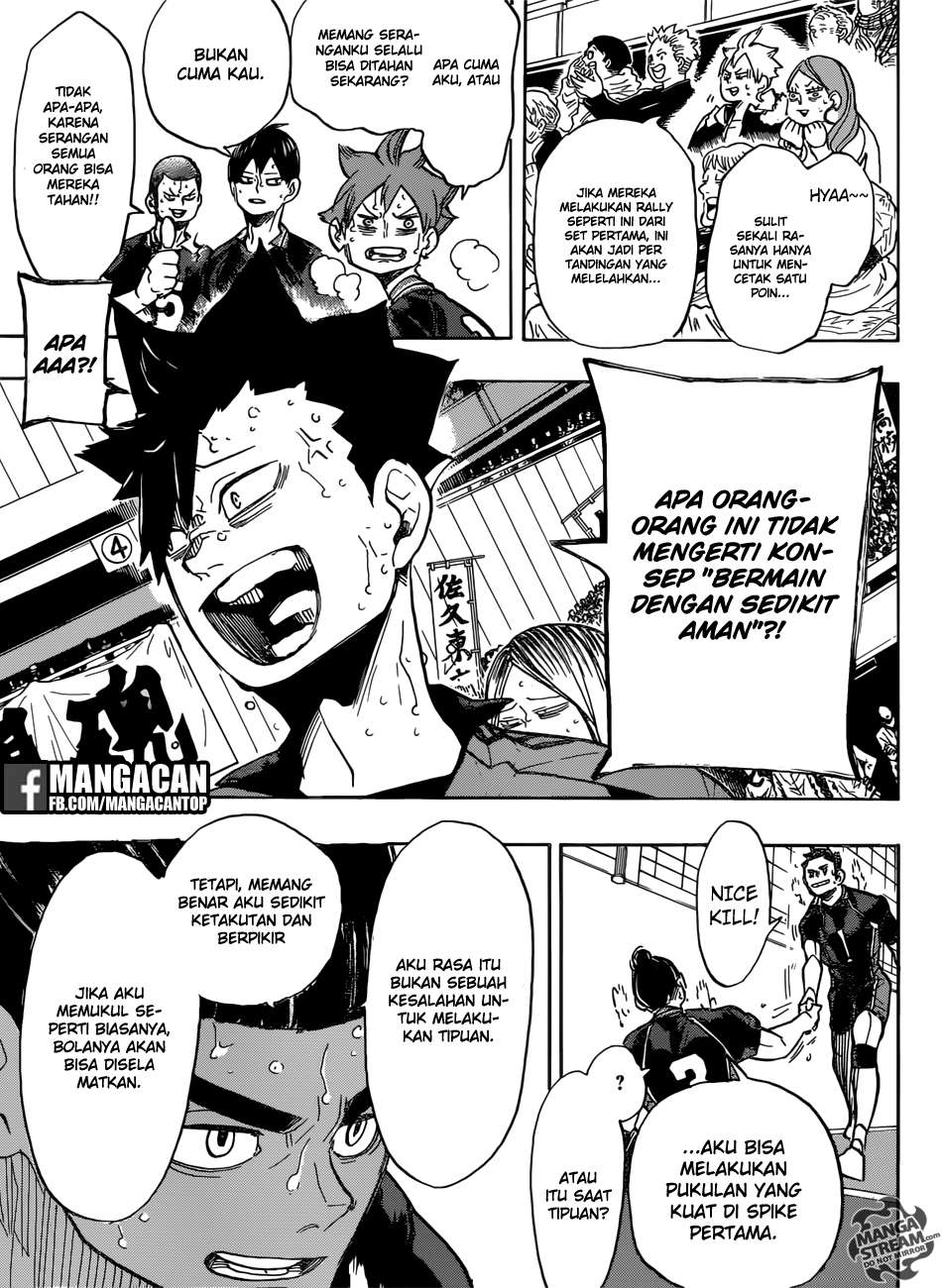 Haikyuu!! Chapter 303 - halaman 17
