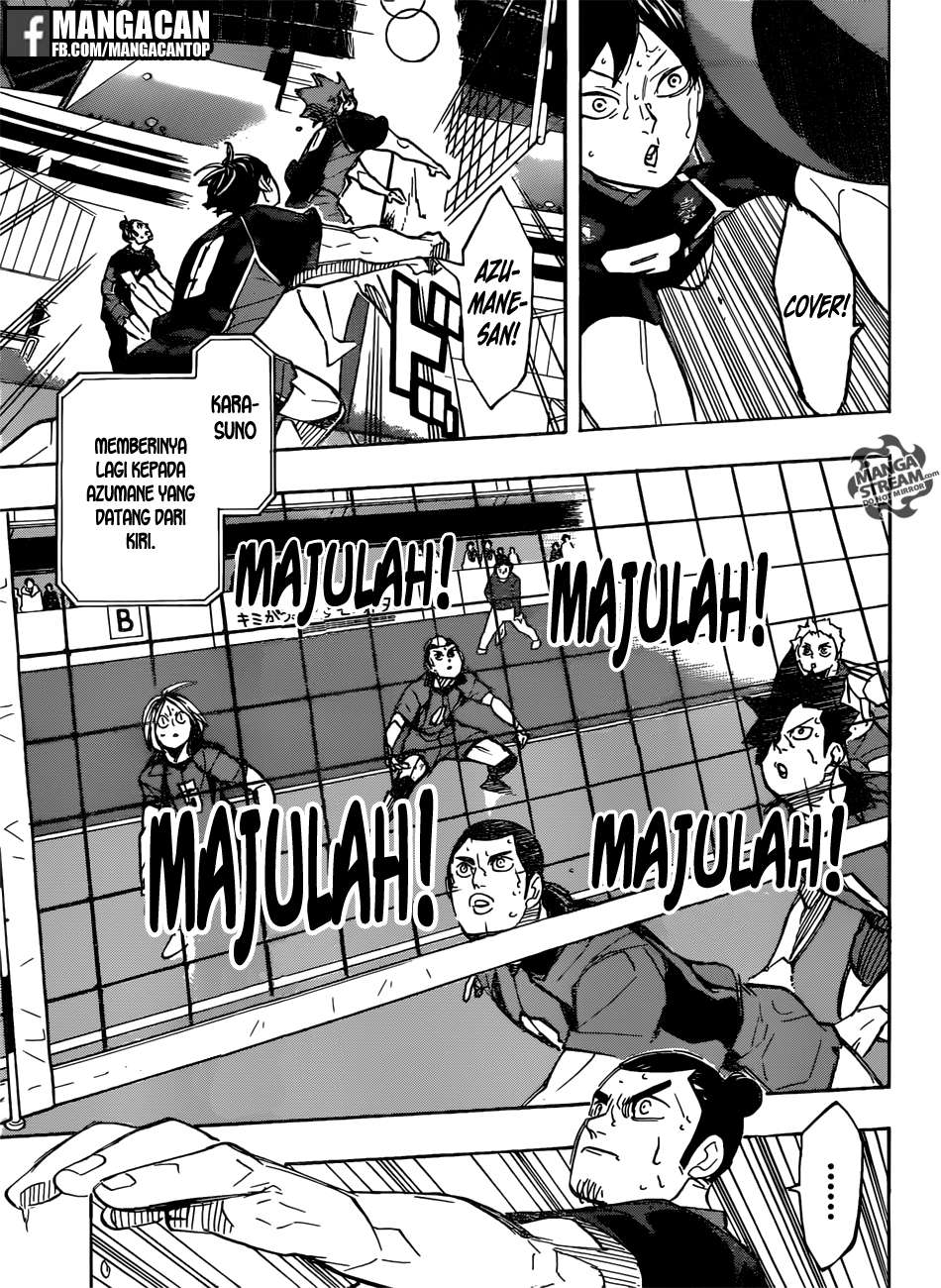 Haikyuu!! Chapter 303 - halaman 6