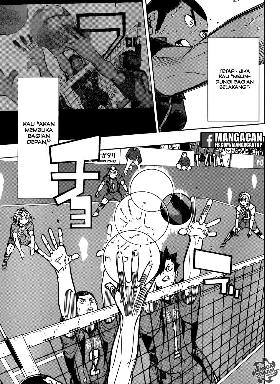 Haikyuu!! Chapter 303 - halaman 8