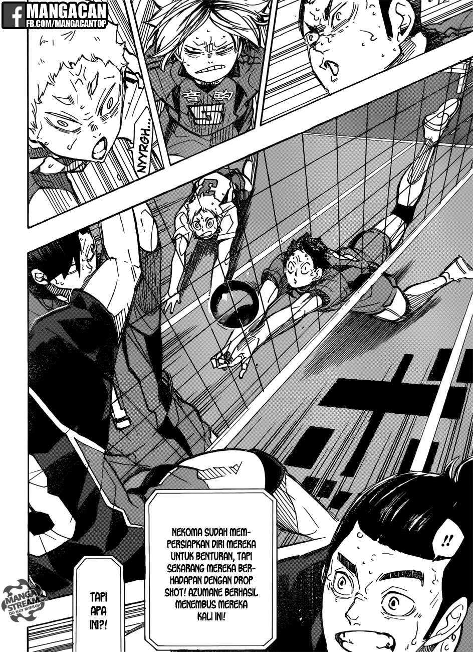 Haikyuu!! Chapter 303 - halaman 9
