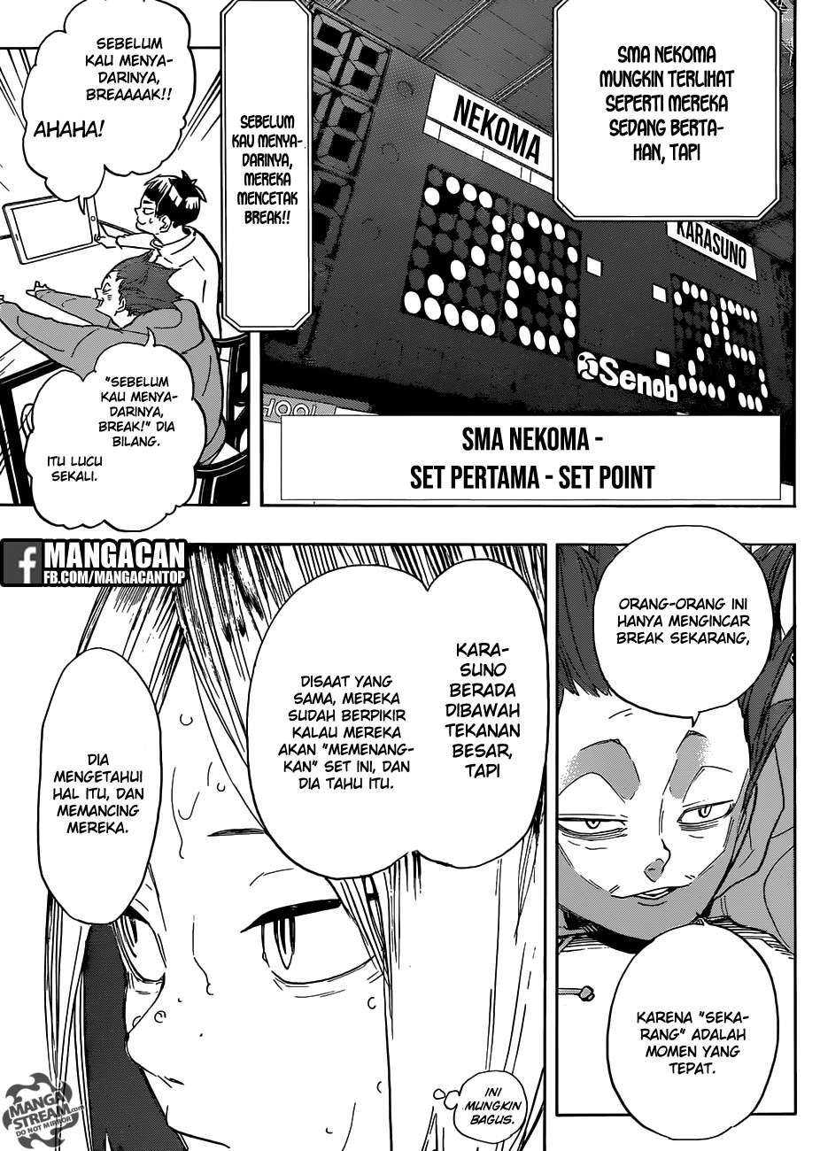 Haikyuu!! Chapter 304 - halaman 10