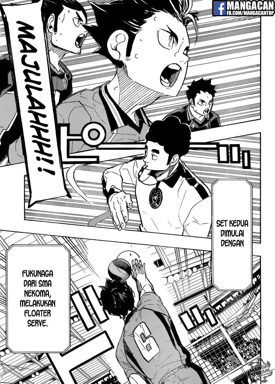 Haikyuu!! Chapter 305 - halaman 11