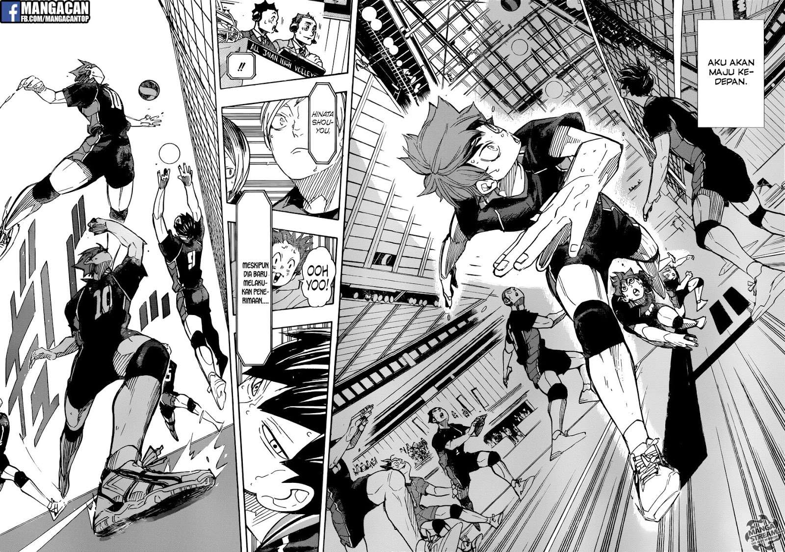 Haikyuu!! Chapter 305 - halaman 14