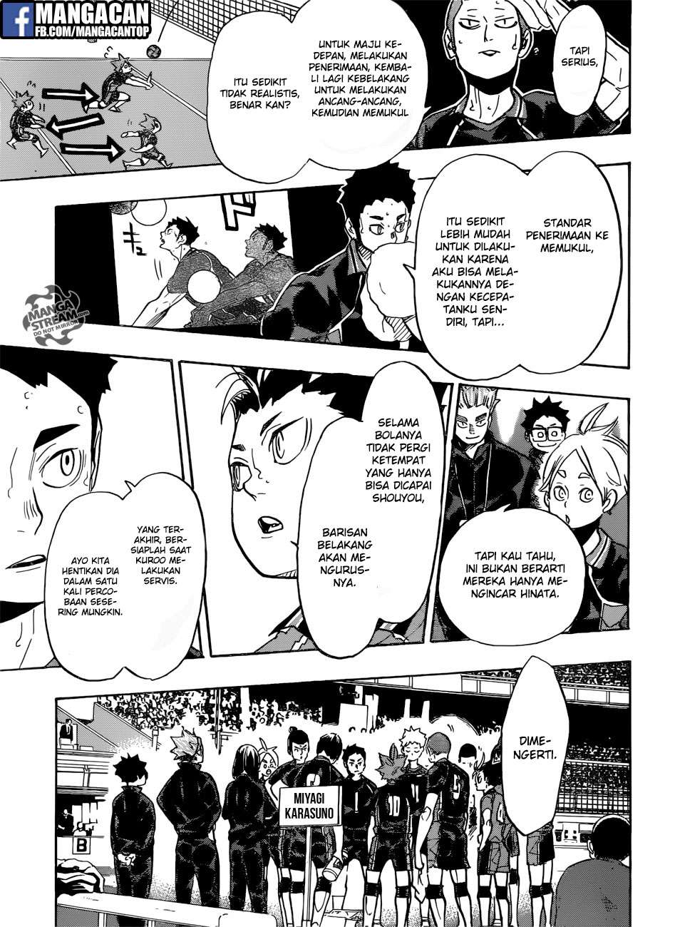 Haikyuu!! Chapter 305 - halaman 7