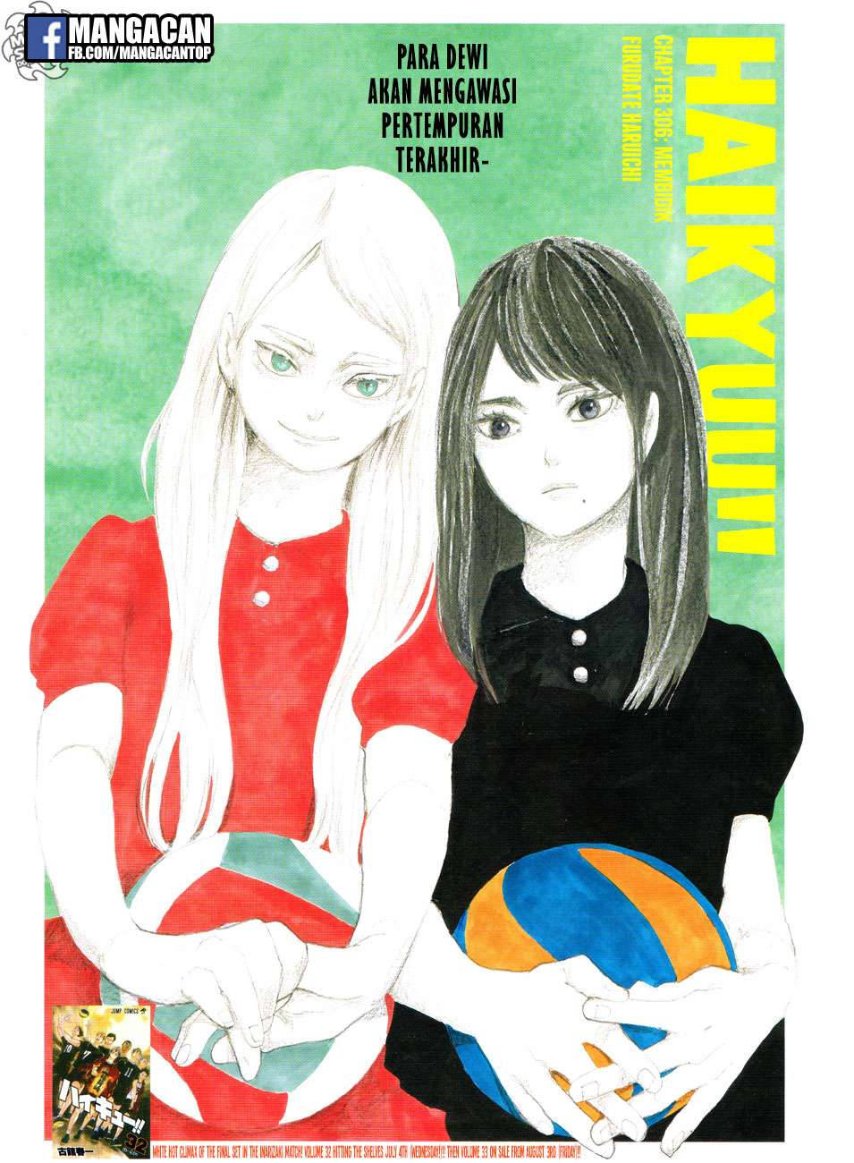 Haikyuu!! Chapter 306 - halaman 1