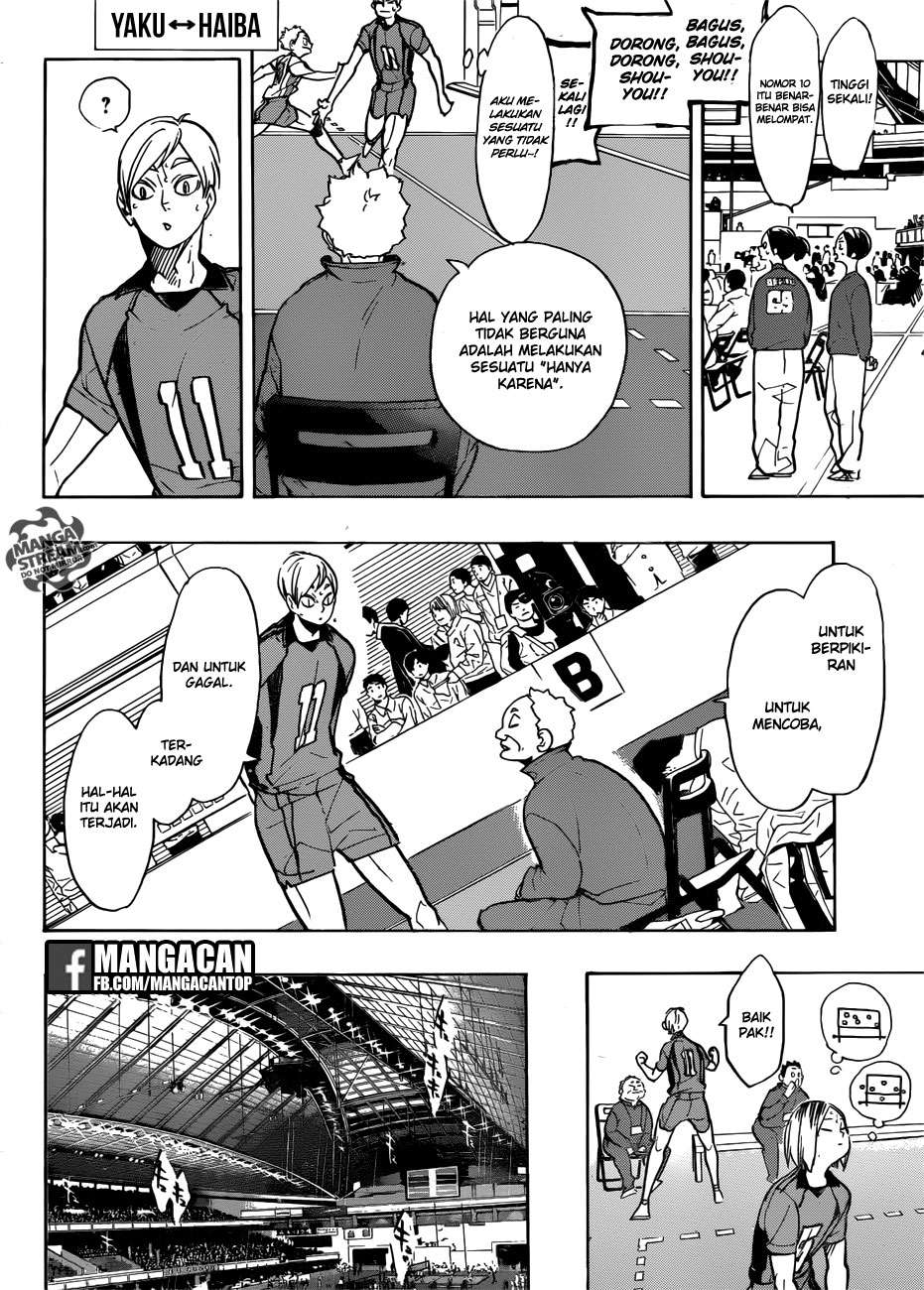 Haikyuu!! Chapter 306 - halaman 14