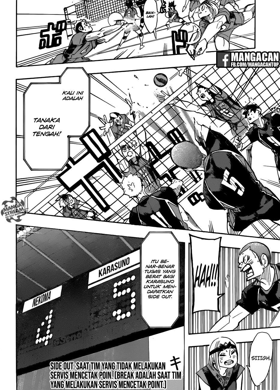 Haikyuu!! Chapter 306 - halaman 16