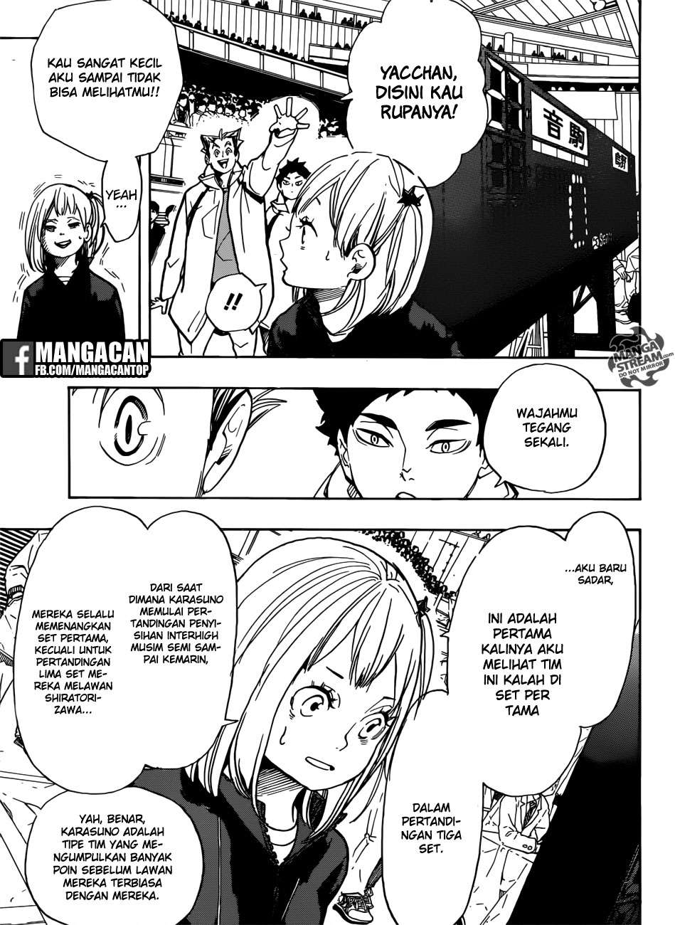 Haikyuu!! Chapter 306 - halaman 3