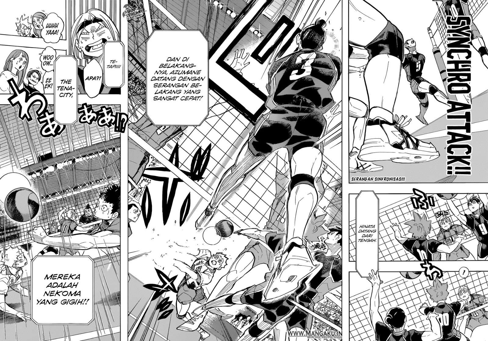 Haikyuu!! Chapter 307 - halaman 18