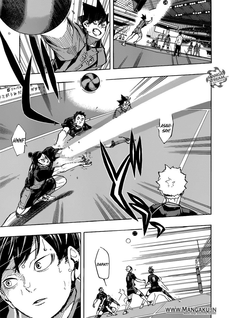 Haikyuu!! Chapter 307 - halaman 6
