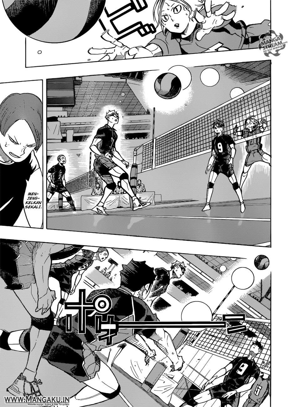 Haikyuu!! Chapter 307 - halaman 8
