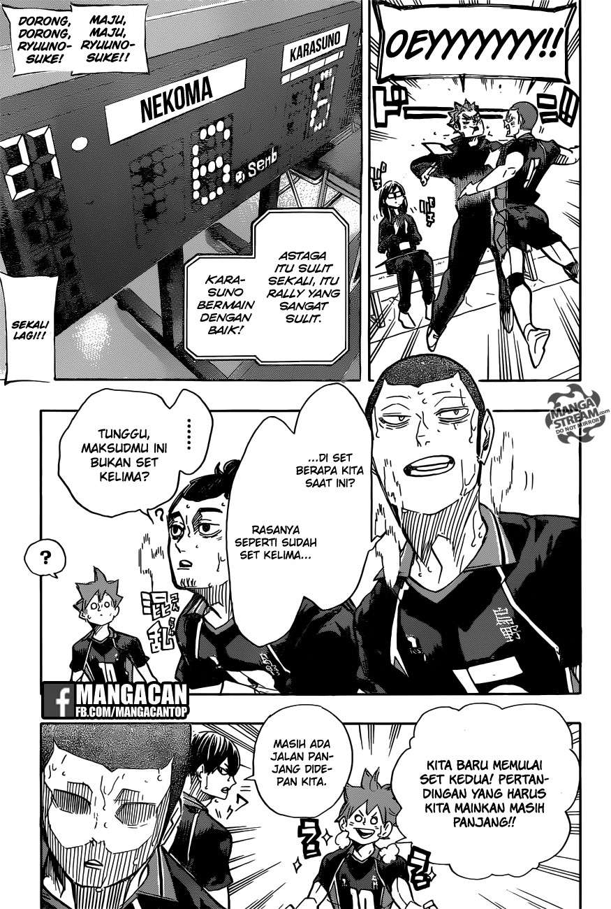 Haikyuu!! Chapter 308 - halaman 7