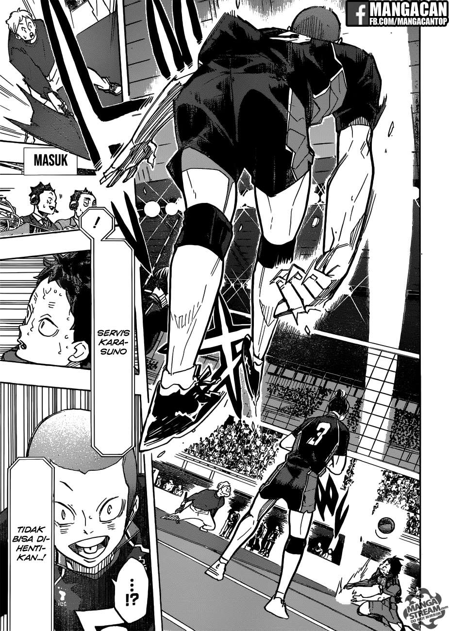 Haikyuu!! Chapter 309 - halaman 6