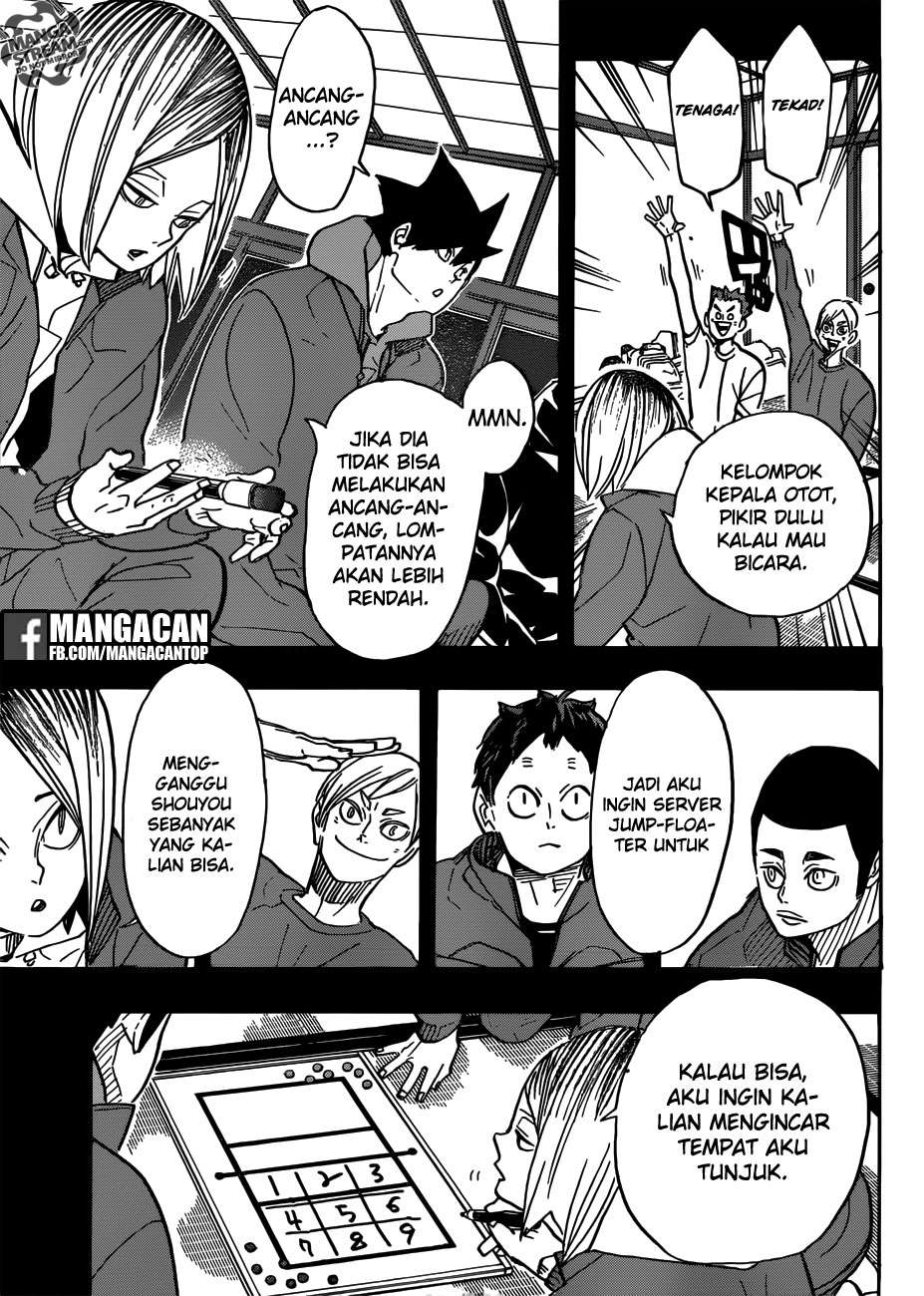 Haikyuu!! Chapter 310 - halaman 10