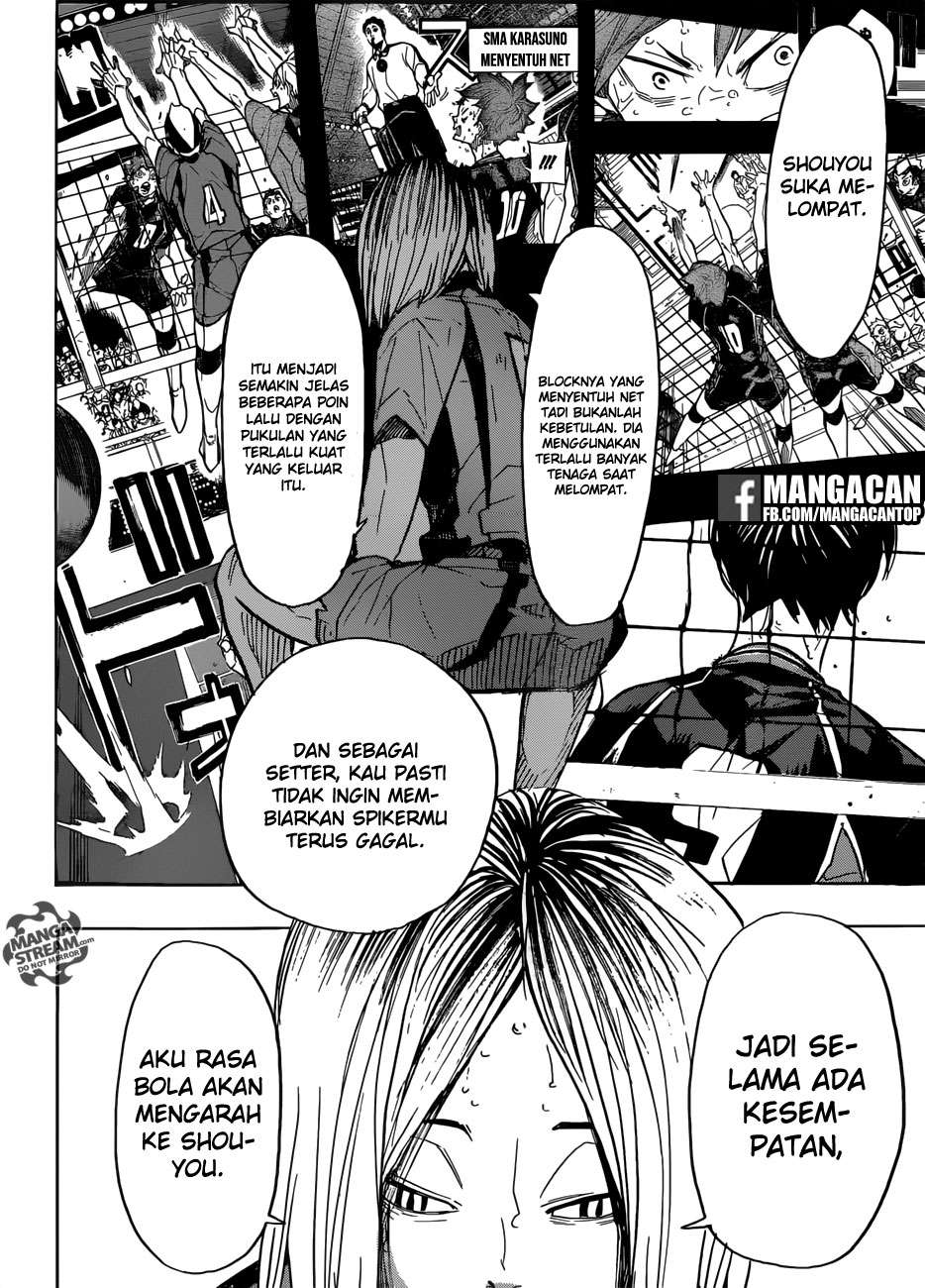 Haikyuu!! Chapter 310 - halaman 15
