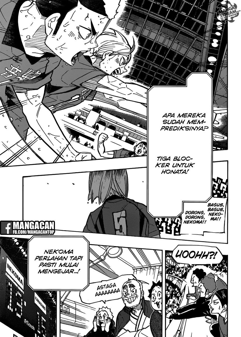 Haikyuu!! Chapter 310 - halaman 8