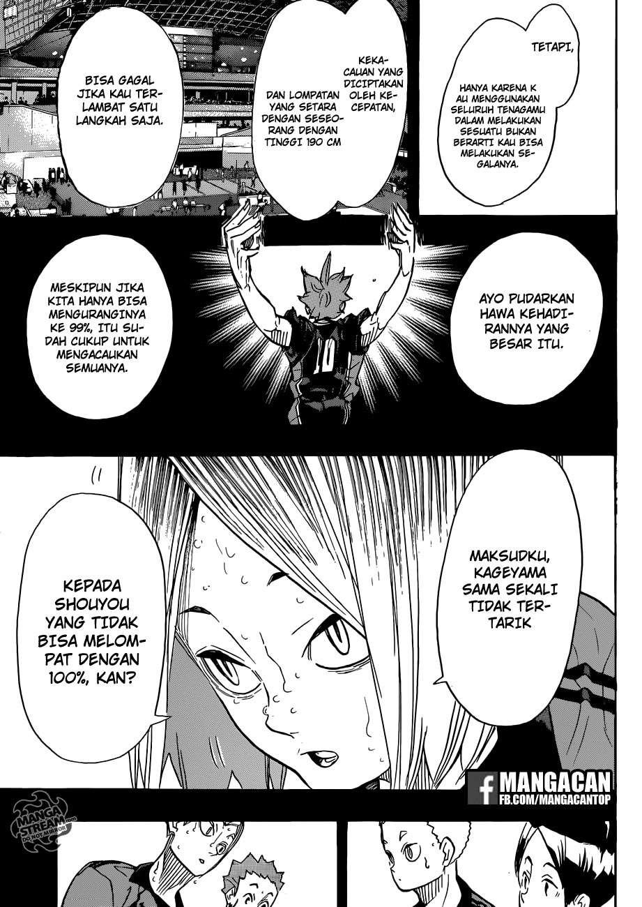 Haikyuu!! Chapter 311 - halaman 10