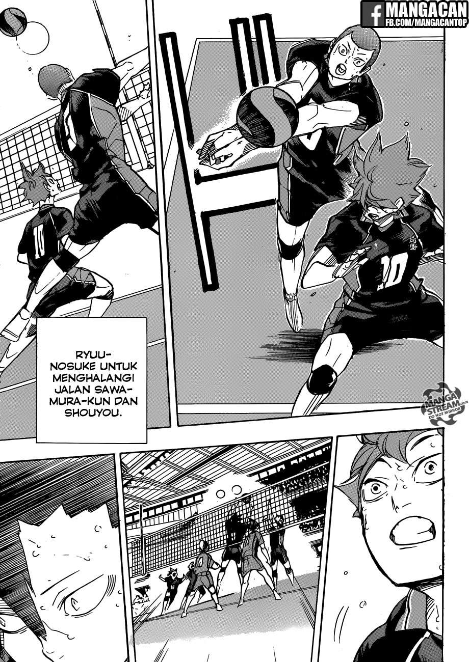 Haikyuu!! Chapter 311 - halaman 14