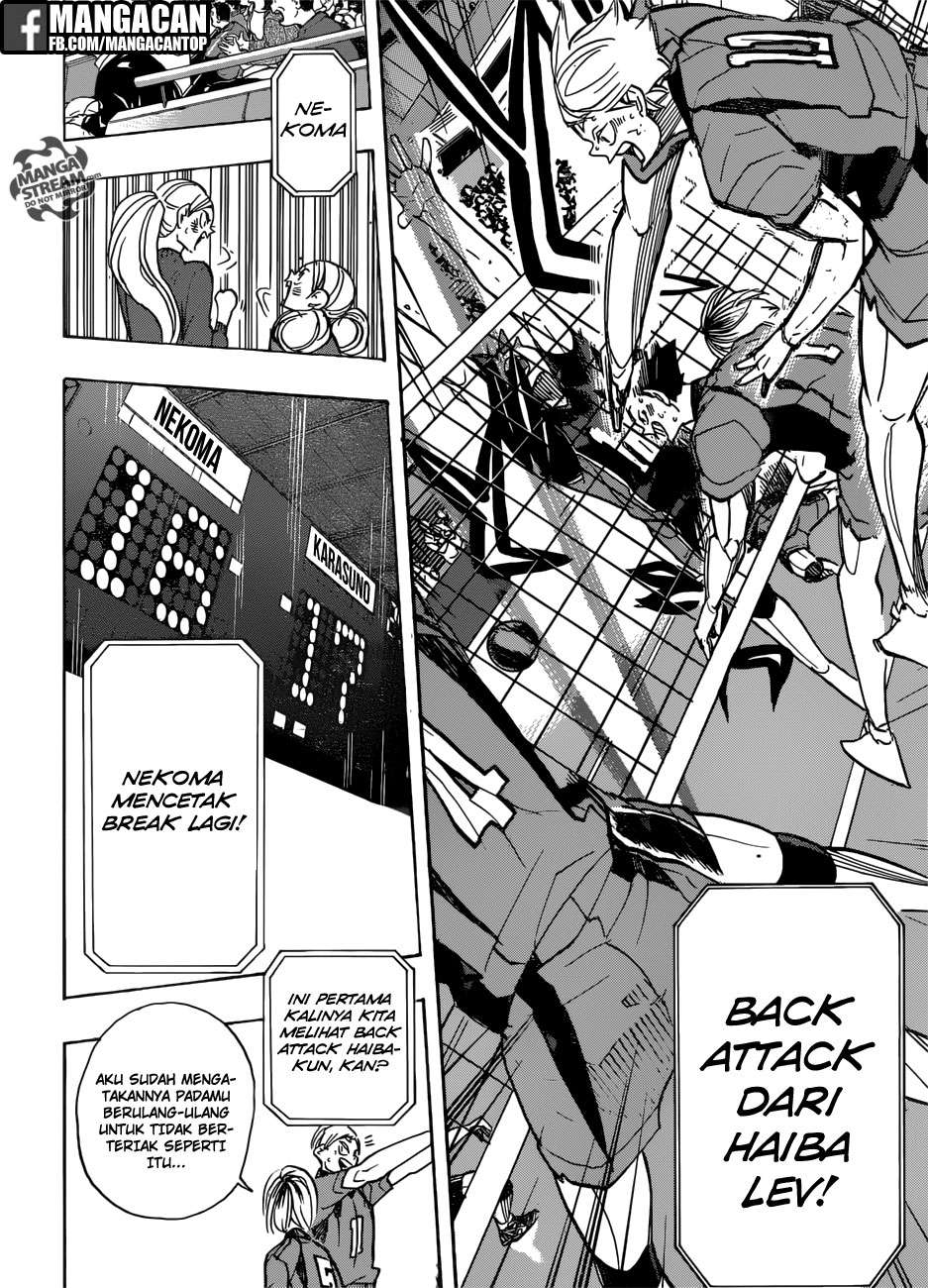Haikyuu!! Chapter 311 - halaman 17