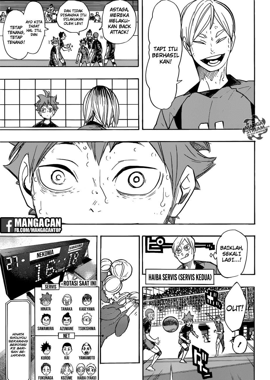 Haikyuu!! Chapter 311 - halaman 18