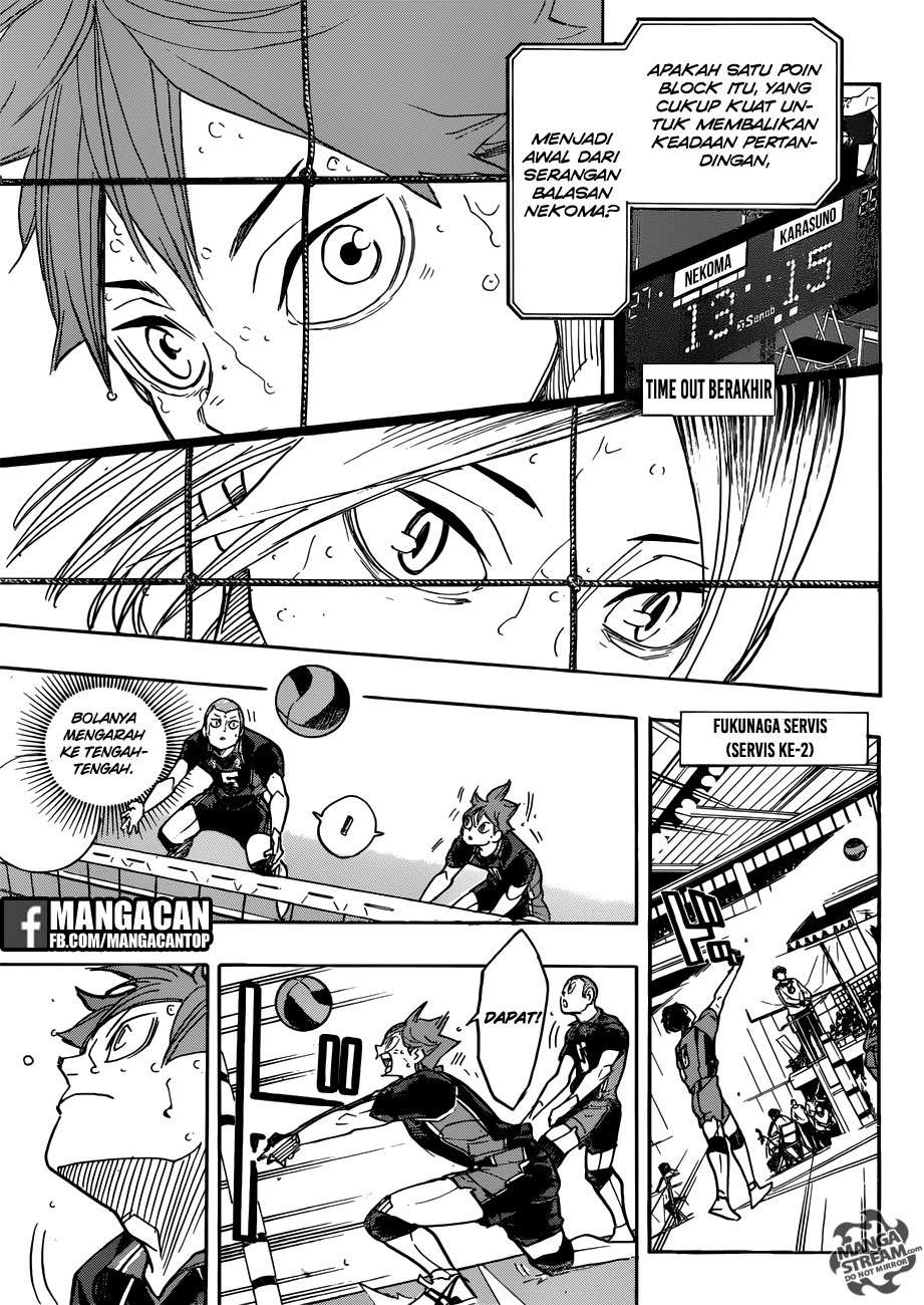 Haikyuu!! Chapter 311 - halaman 4