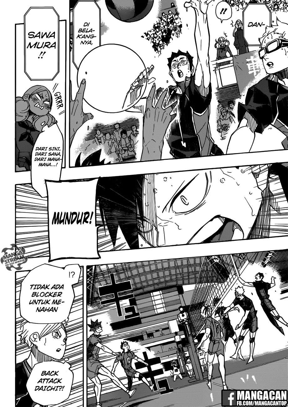 Haikyuu!! Chapter 312 - halaman 10