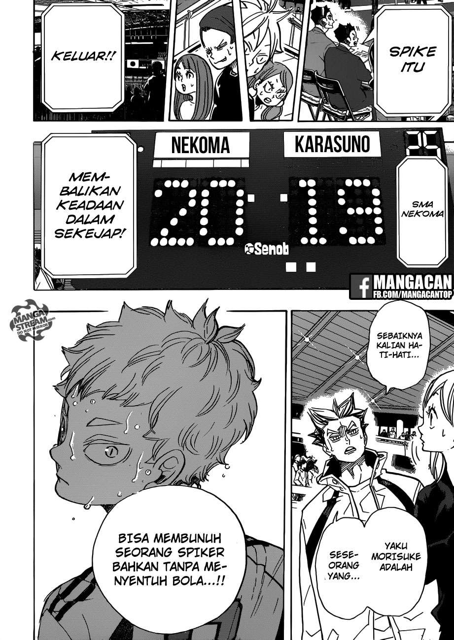 Haikyuu!! Chapter 312 - halaman 17