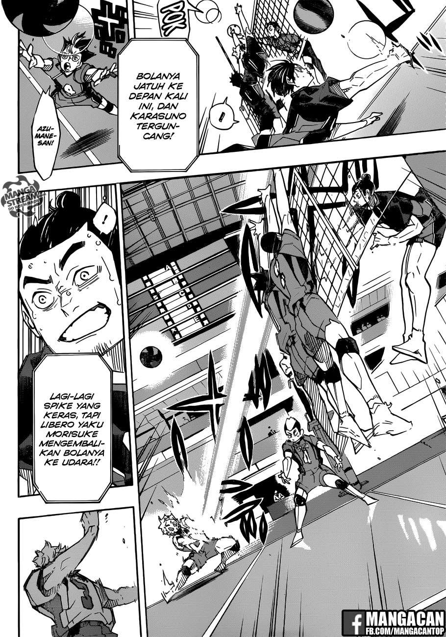 Haikyuu!! Chapter 312 - halaman 6