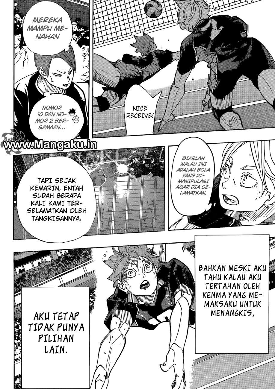 Haikyuu!! Chapter 313 - halaman 11