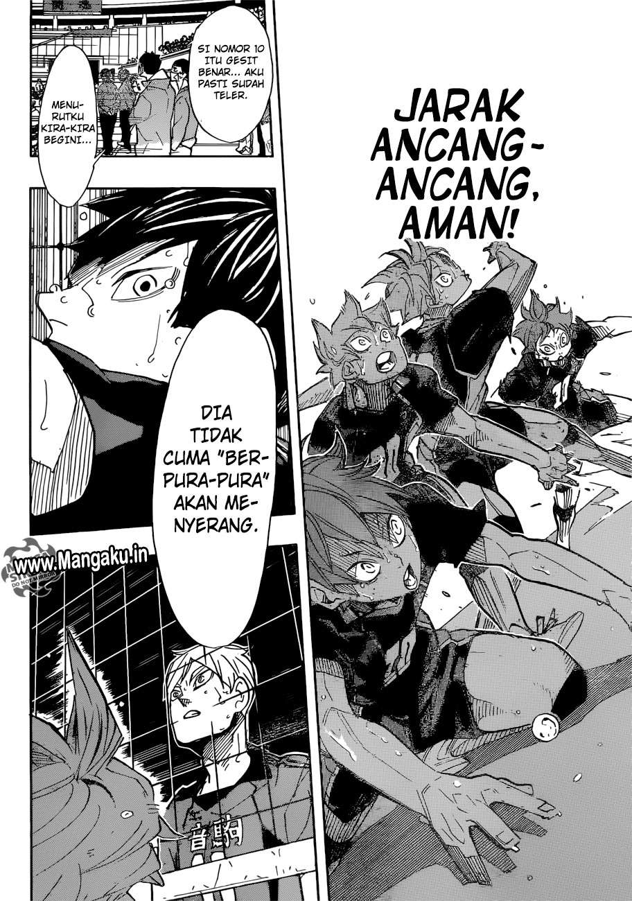 Haikyuu!! Chapter 313 - halaman 13