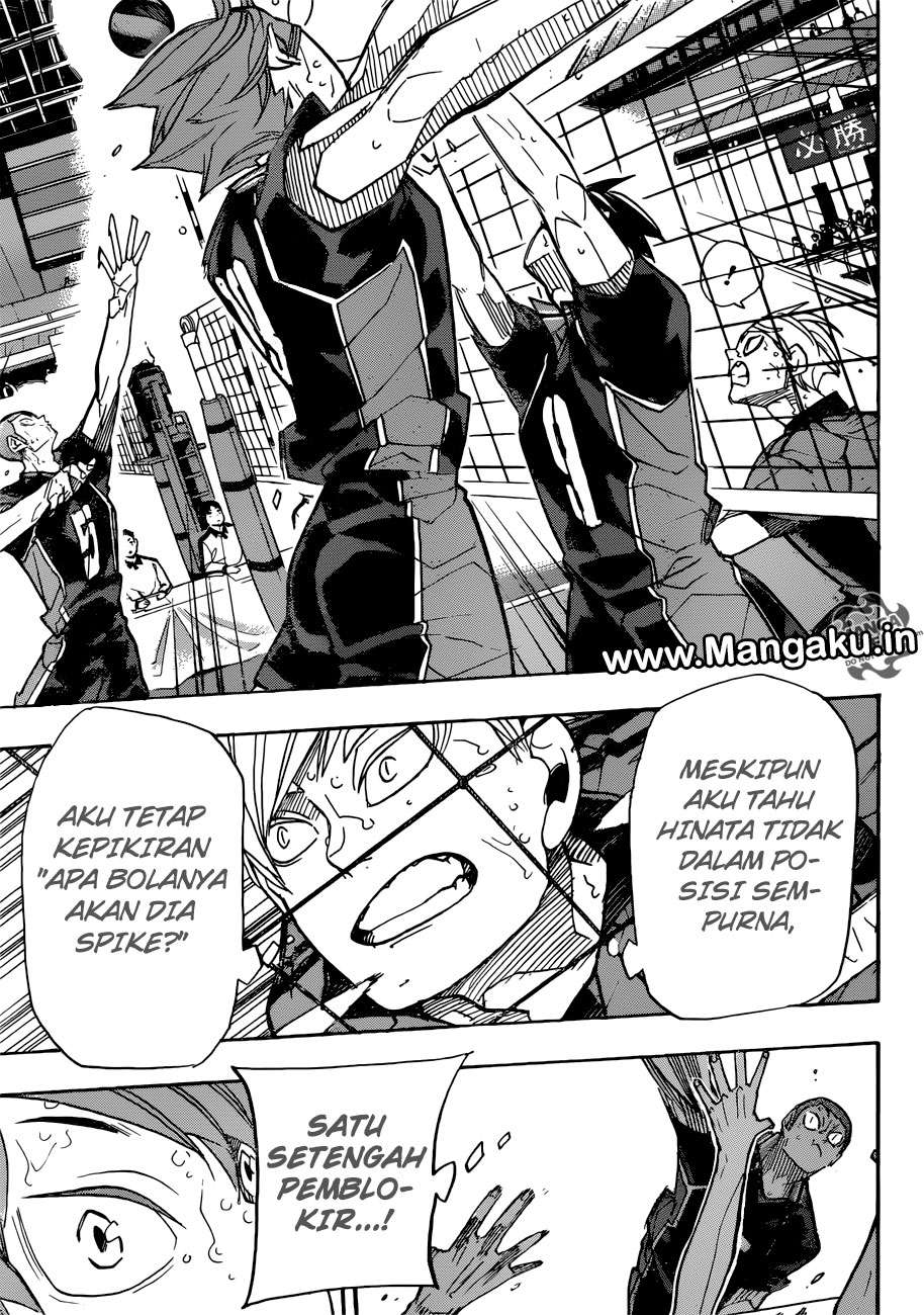 Haikyuu!! Chapter 313 - halaman 14