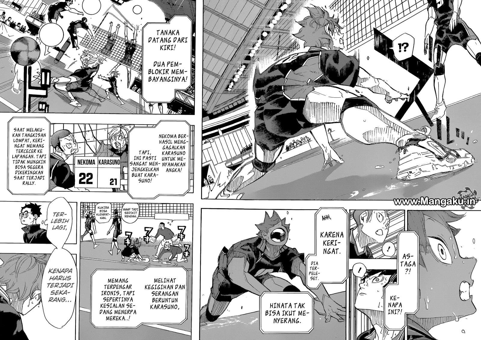 Haikyuu!! Chapter 313 - halaman 17