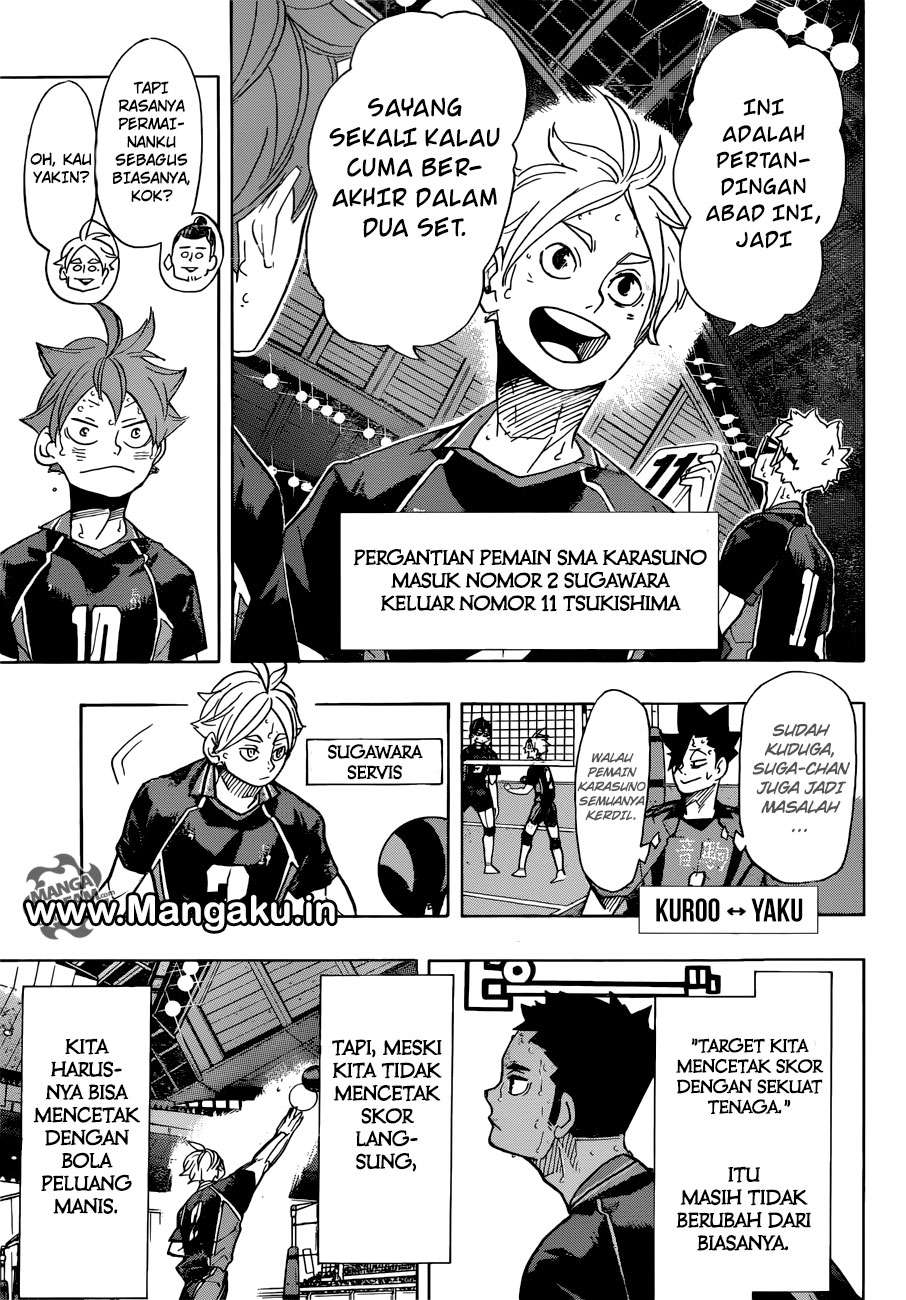 Haikyuu!! Chapter 313 - halaman 4