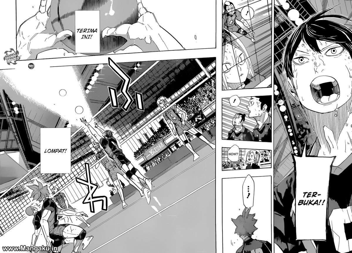 Haikyuu!! Chapter 314 - halaman 9