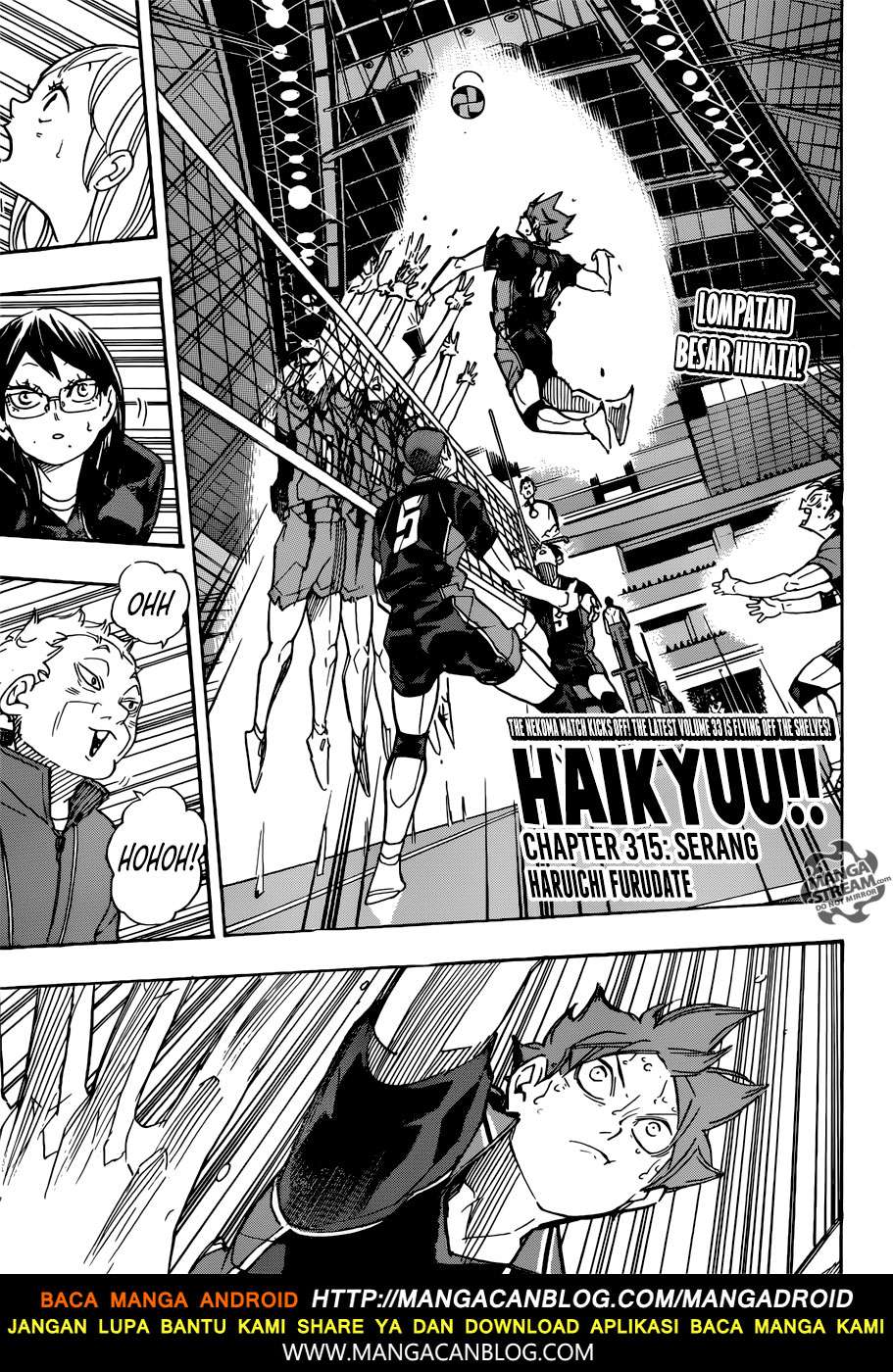 Haikyuu!! Chapter 315 - halaman 1
