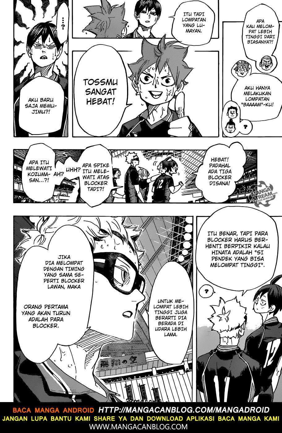 Haikyuu!! Chapter 315 - halaman 13