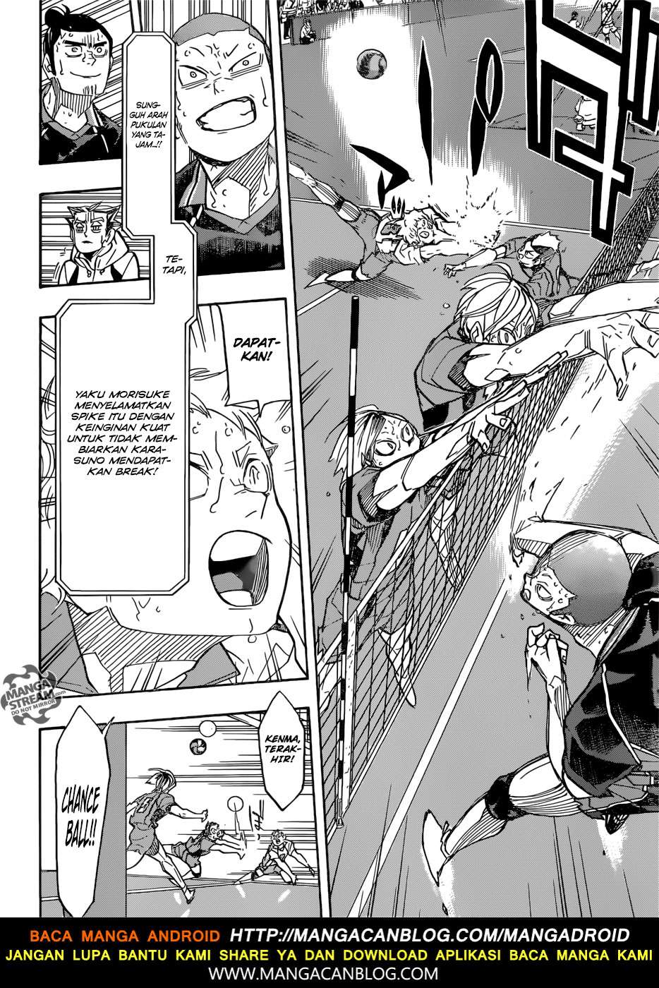 Haikyuu!! Chapter 315 - halaman 6