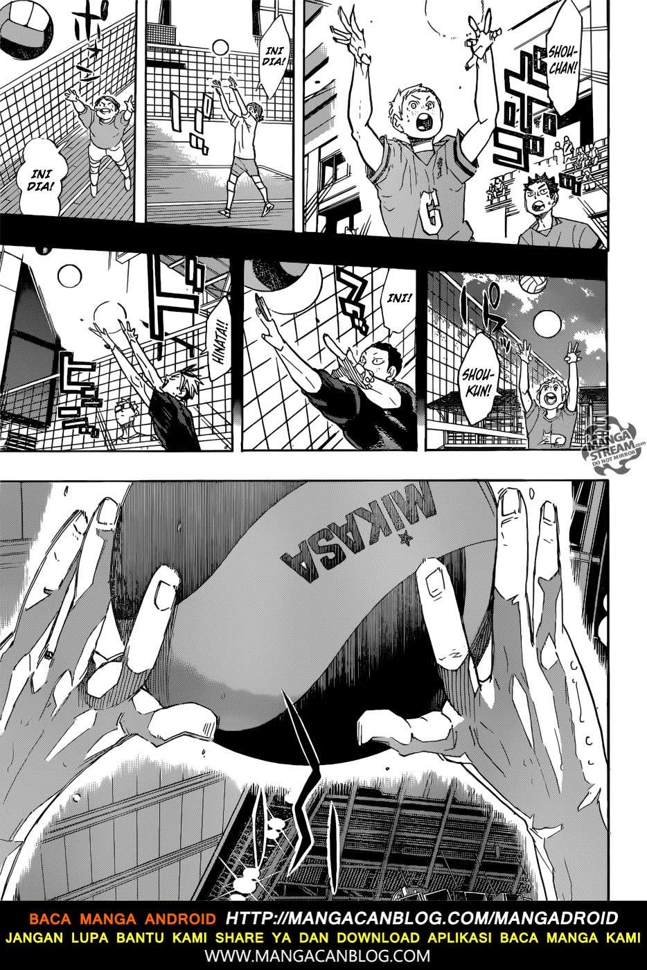 Haikyuu!! Chapter 315 - halaman 9